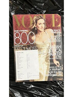 Vogue Magazine September 2005 Sarah Jessica Parker-Browse Edition-First Bound